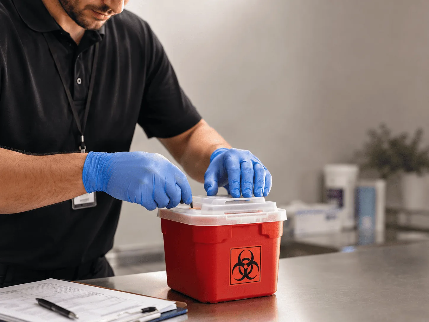 Why choose Sharps Waste Disposal in Hallieford, VA